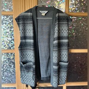 Blair Gray Patterned Men's Sweater Vest